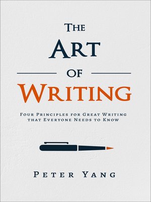 cover image of The Art of Writing